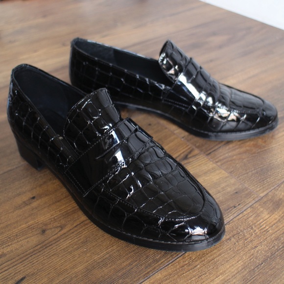 SOLD - Brand New NakedVice Crocodile Loafers – Real Patent Leather - Picture 3 of 4